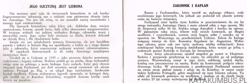 Św. Antoni z Padwy. V. GAMBOSO O.F.M. CONV