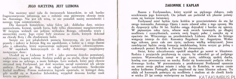 Św. Antoni z Padwy. V. GAMBOSO O.F.M. CONV