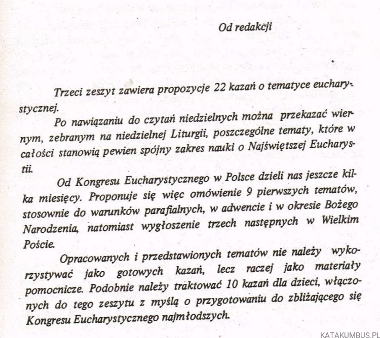 II Kongres Eucharystyczny w Polsce. PRACA ZBIOROWA