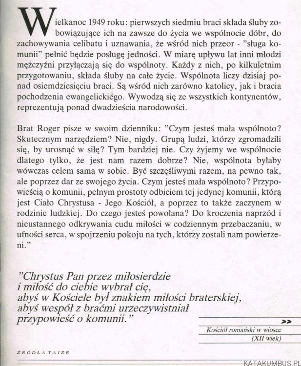 Taize. Pielgrzymka zaufania na ziemi. PRACA ZBIOROWA