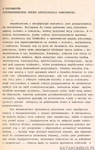 Przygotowanie do życia w rodzinie część 2. Konferencje dla rodziców