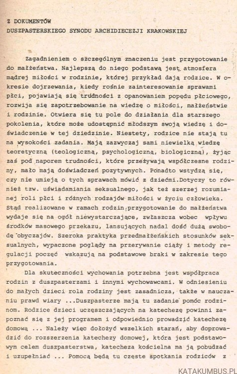 Przygotowanie do życia w rodzinie część 2. Konferencje dla rodziców