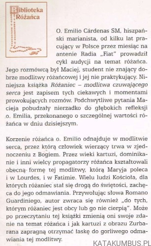 Różaniec modlitwa czuwającego serca / Emilio Cardenas SM 