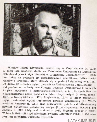 Z mroku korzeni / Wiesław Paweł Szymański