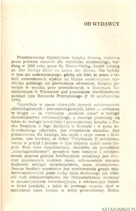 Napełnieni Duchem Świętym. PRACA ZBIOROWA