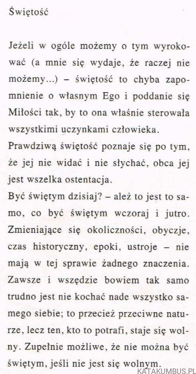 Wszyscy kochać mnie będą. JANINA ADAMSKA OCD
