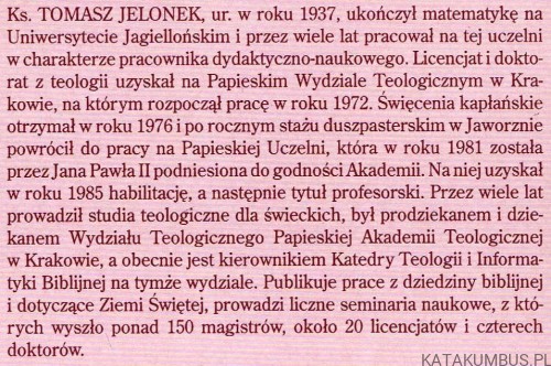 Znaki obecności Boga. Homilie na rok B. Ks. TOMASZ JELONEK