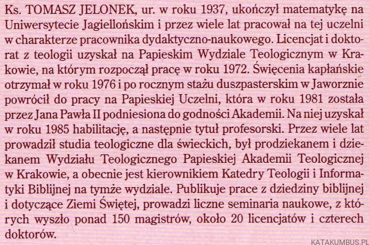 Znaki obecności Boga. Homilie na rok B. Ks. TOMASZ JELONEK