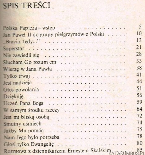 Papież Polaków. EWA BERBERYUSZ