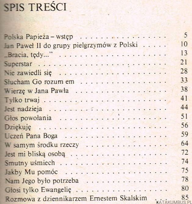 Papież Polaków. EWA BERBERYUSZ