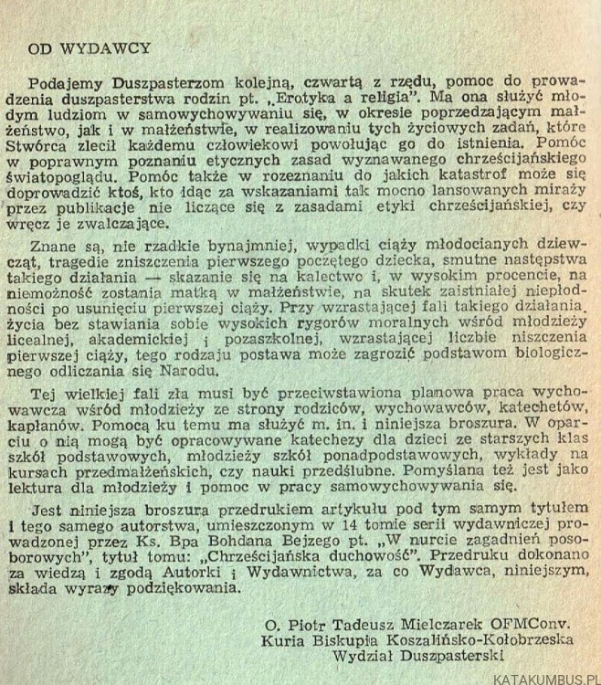 Erotyka a religia. KINGA WIŚNIEWSKA-ROSZKOWSKA 2