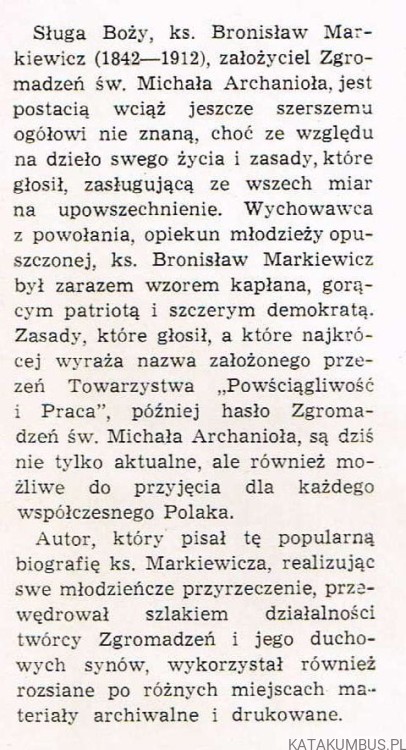 Wszedł między lud. MIECZYSŁAW STACHURA