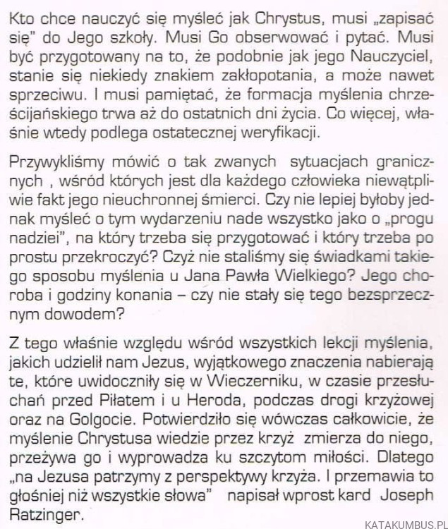 Mistrz mojego myślenia. Ks. PIOTR GĄSIOR