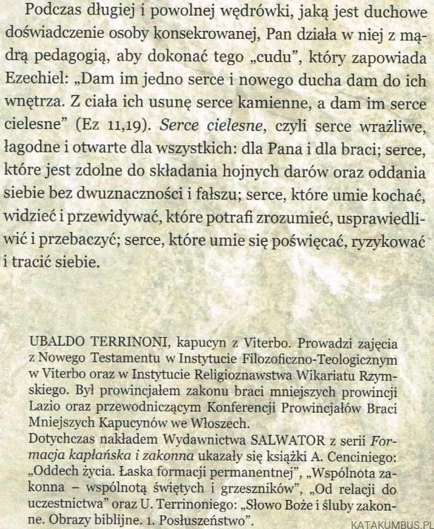 Słowo Boże i Śluby Zakonne, Obrazy biblijne 2. Czystość / Ubaldo Terrinoni