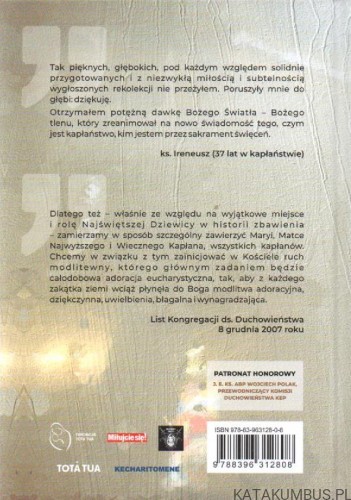 Rekolekcje oddanie33 dla kapłanów. RED. KAROLINA STASZAK