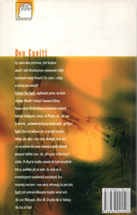 Po Bogu. DON CUPITT